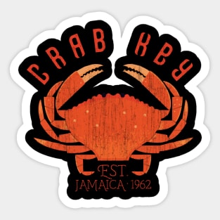 Crab Key Jamaica 1962 (Washed) Sticker